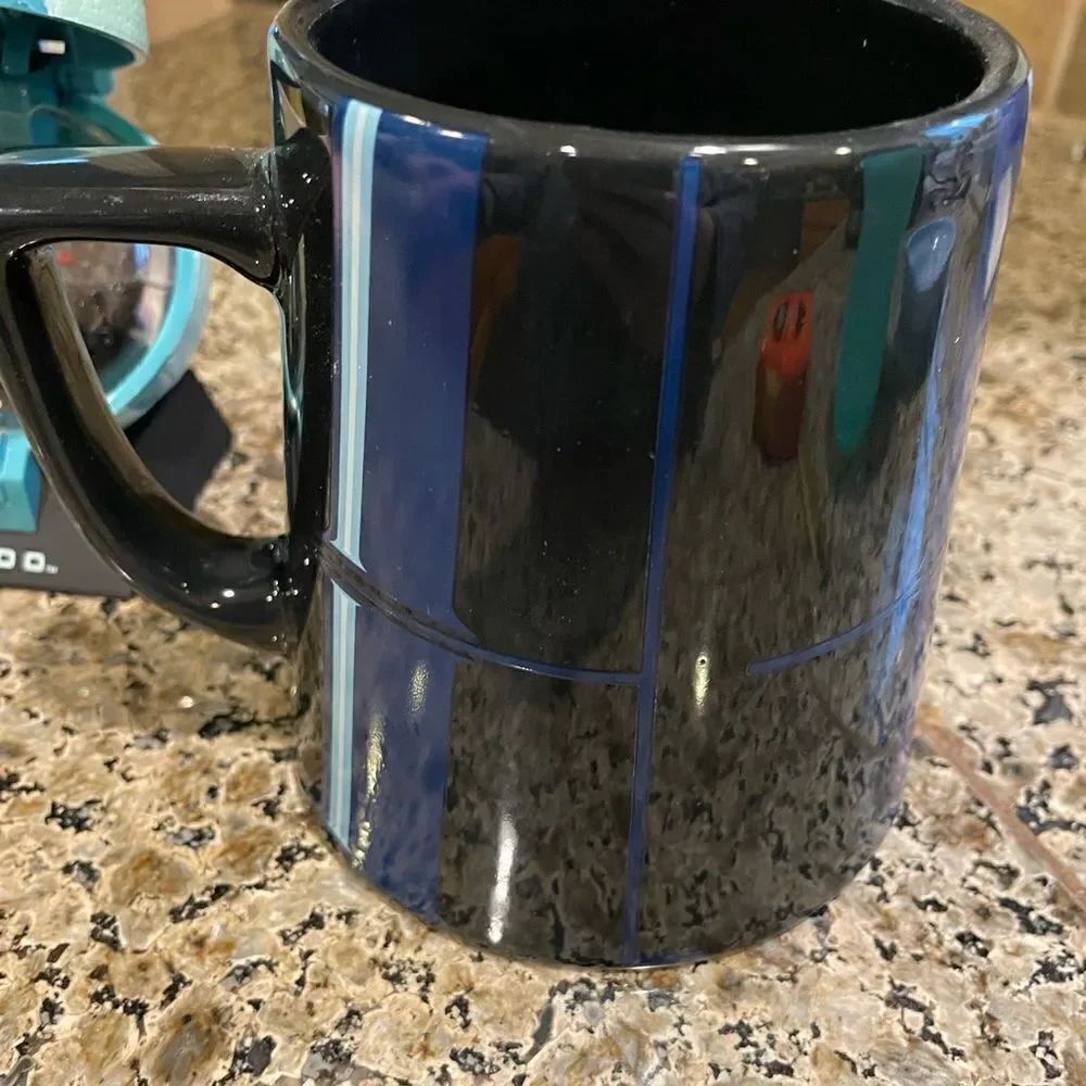 Darth Vader Father of the Year 3D Mug NABOO Rare Star Wars Earth Toy Works!